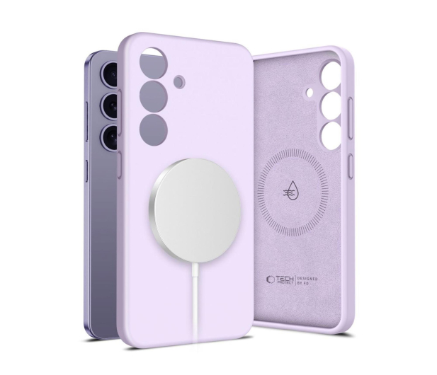 TECH-PROTECT Liquid Silicone Magsafe do Samsung Galaxy S25 Mauve 5906302322176 - 1311935 - zdjęcie